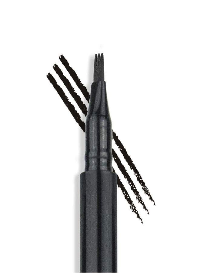 Billion Dollar Brows bdb Microblade Effect: Brow Pen - Waterproof, Smudge-Proof, Long Lasting, Raven Black - Image 2